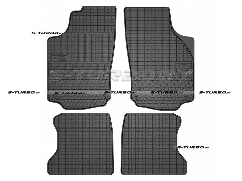 Коврики модельные резиновые в салон (низкий борт), 5 Seats