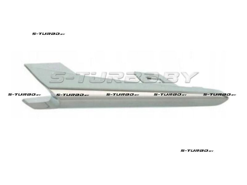 Накладка решетки бампера (левая) хром, для версии с отв. под противотуманку