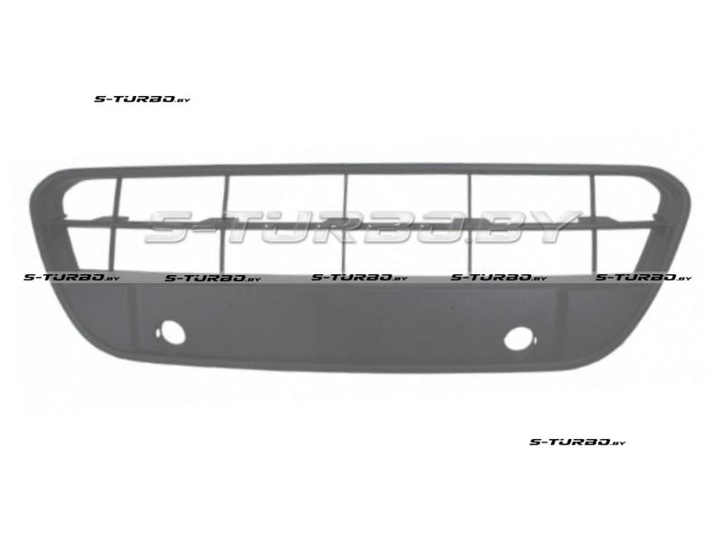Решетка в бампер (центральная) серая