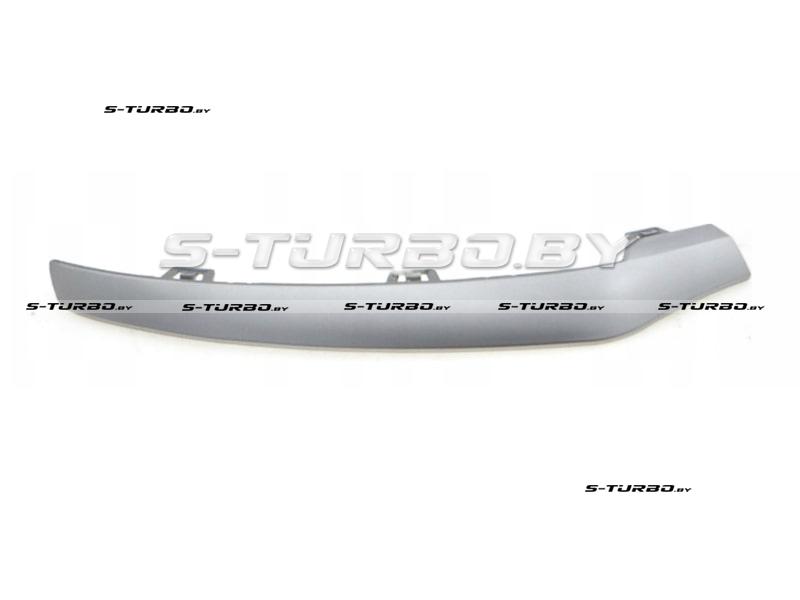 Молдинг переднего бампера (правый) серебряный, для версии amg-type