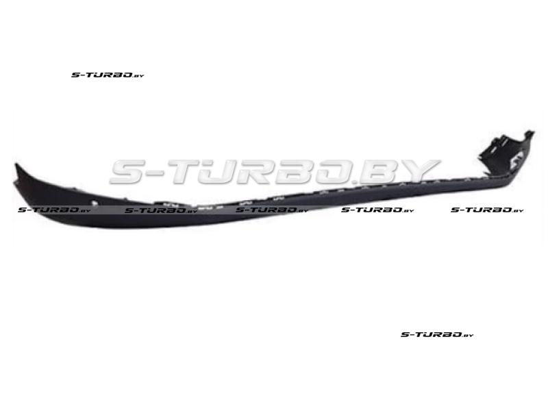 Спойлер переднего бампера, с отв. под парктроники, с отв. под накладку