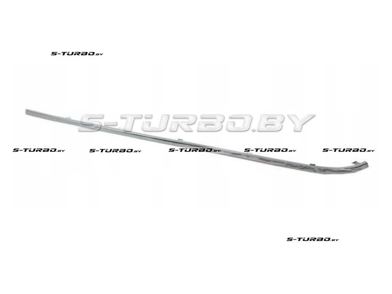 Молдинг накладки бампера (левый) хром, задний