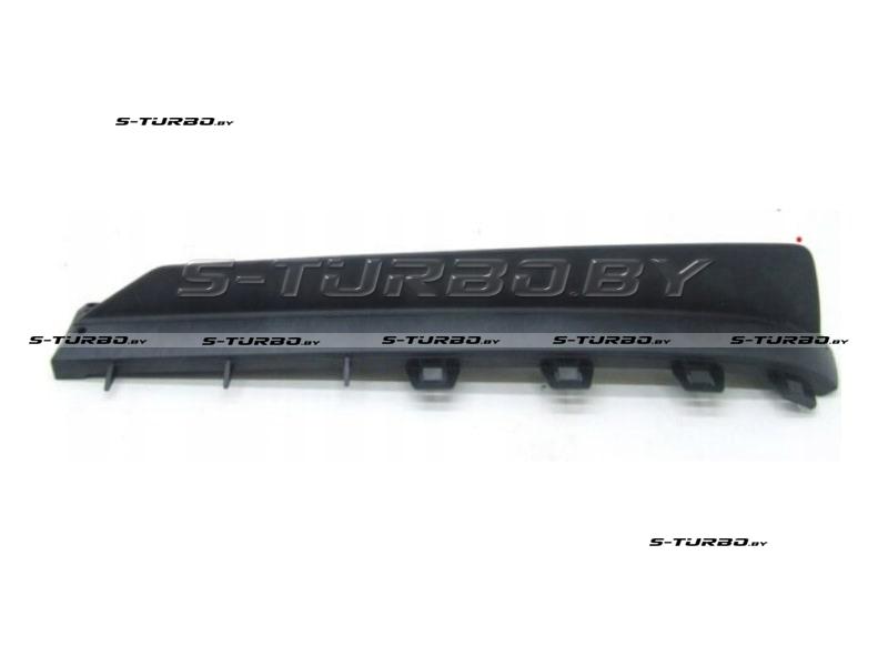 Спойлер переднего бампера (правый) текстурный