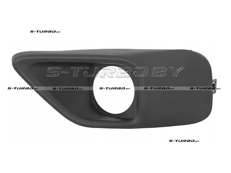 Решетка в бампер (левая) с отв. под противотуманку