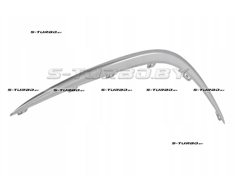 Молдинг переднего бампера (левый) хром