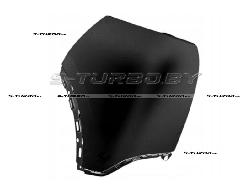 Бампер задний (левая часть) без отв. под парктроник