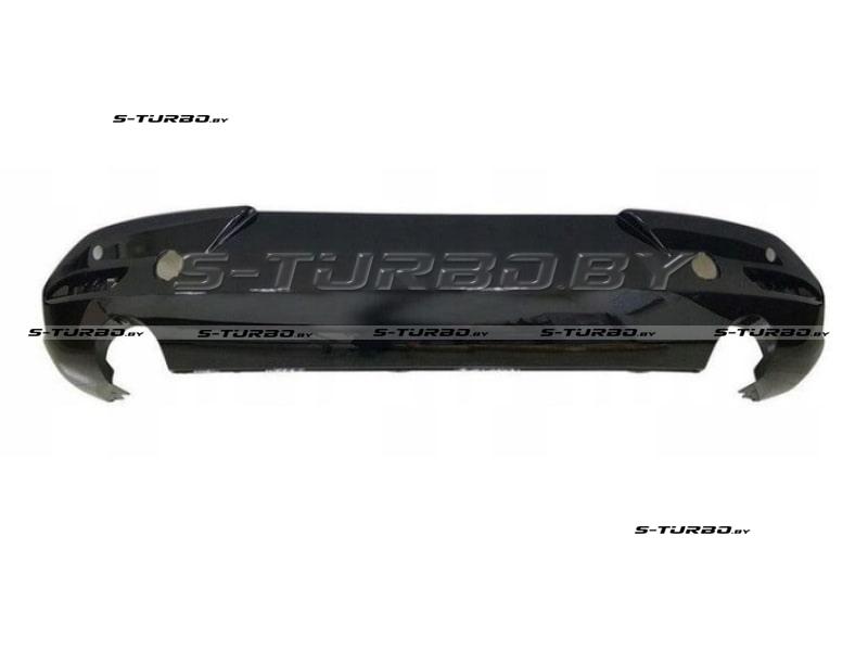 Спойлер заднего бампера, с отв. для датчиков контроля слепой зоны