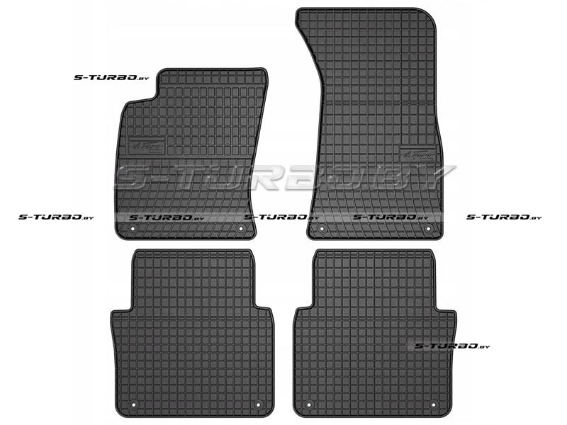 Коврики модельные резиновые в салон (низкий борт)