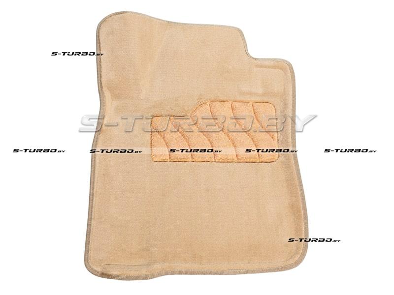 Коврики 3D модельные ворсовые в салон, черные