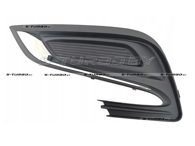 Решетка в бампер (левая) без отв. под противотуманку