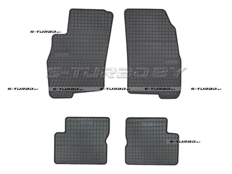 Коврики модельные резиновые в салон (низкий борт)