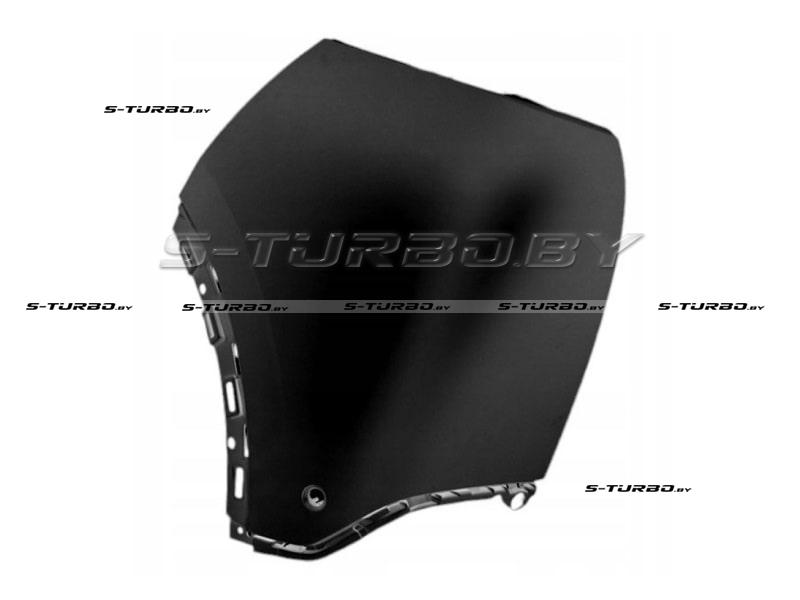 Бампер задний (левая часть) с отв. под парктроник