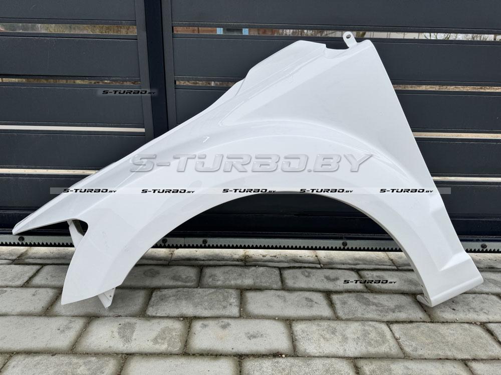 Крыло переднее (левое) без отв. под повторитель, стеклопластик