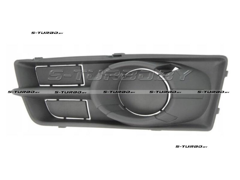 Решетка в бампер (левая) без отв. под противотуманку