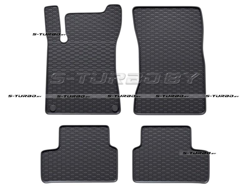 Коврики модельные резиновые в салон (низкий борт)