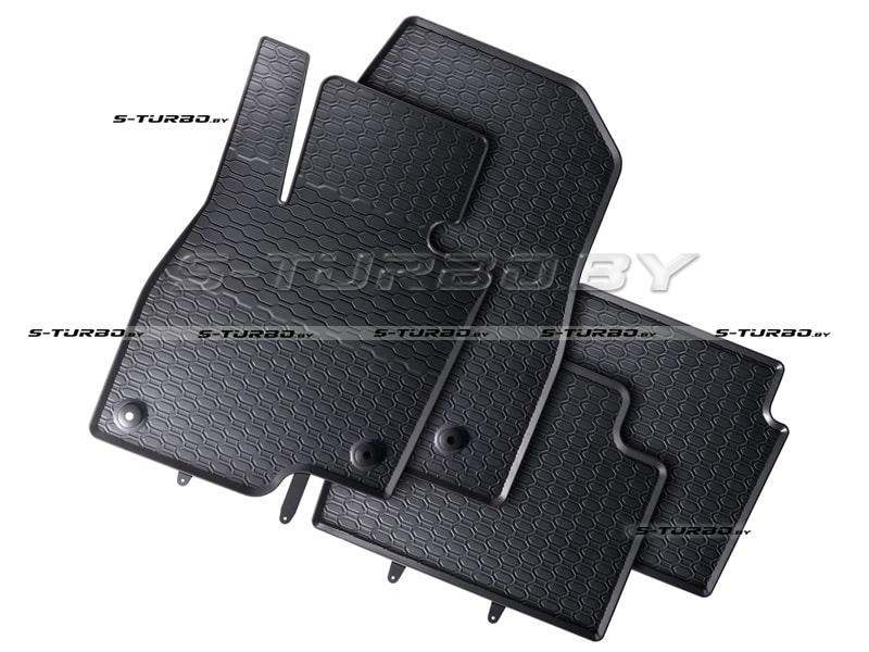 Коврики модельные резиновые в салон (низкий борт)