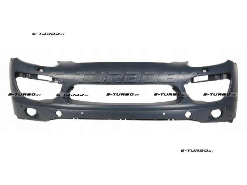 Бампер передний, с отв. под омыватели, с отв. под парктроники