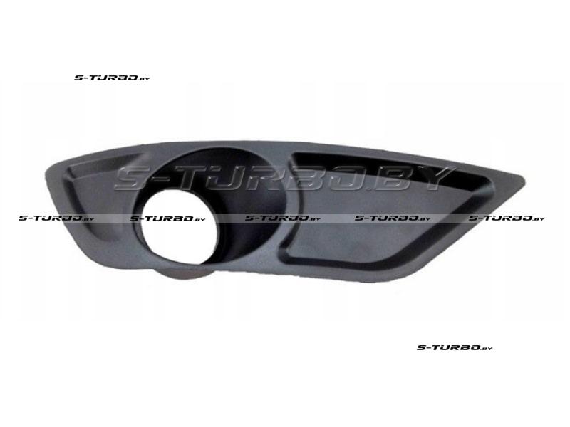 Решетка в бампер (правая) с отв. под противотуманку, 2008-2012