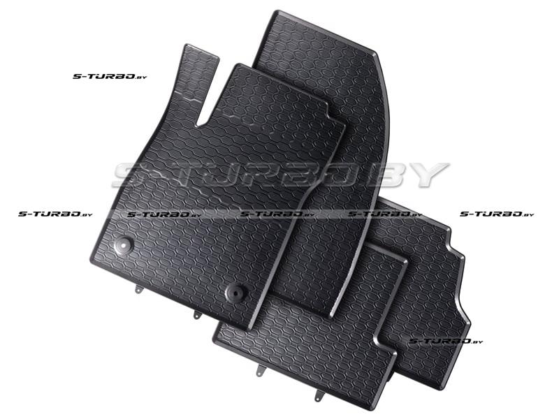 Коврики модельные резиновые в салон (низкий борт)