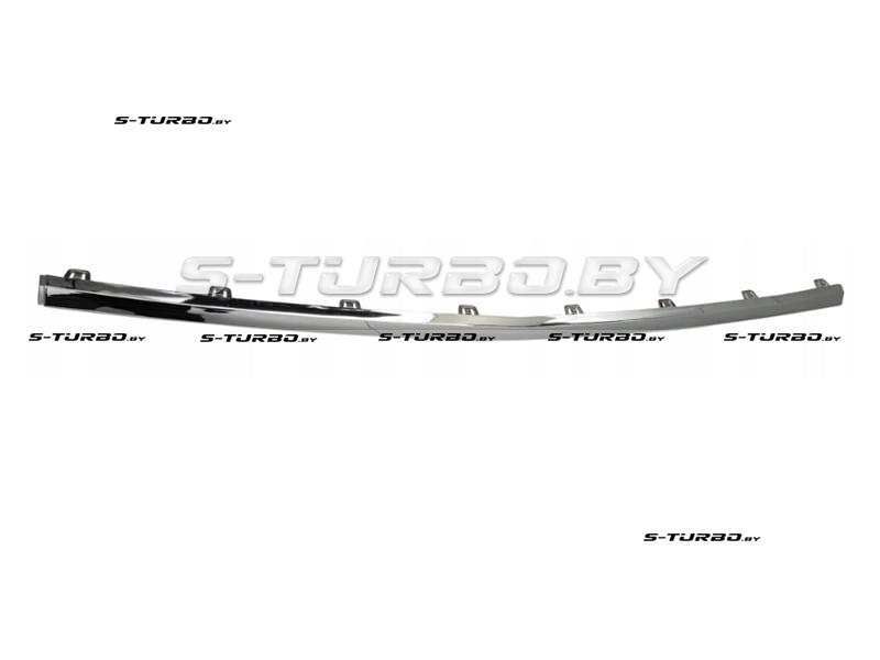 Молдинг переднего бампера (центральный) хром, для версии amg-type