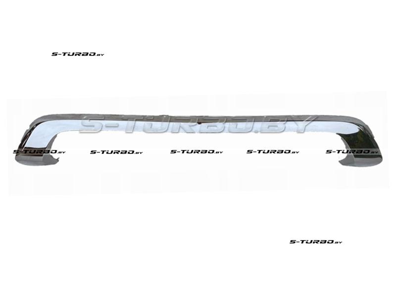Молдинг переднего бампера (центральный) хром, нижний