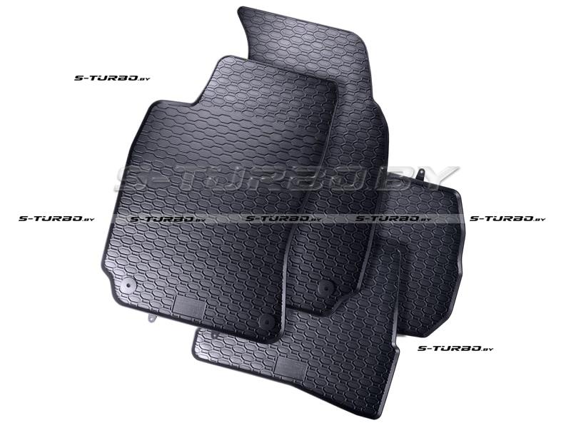 Коврики модельные резиновые в салон (низкий борт)