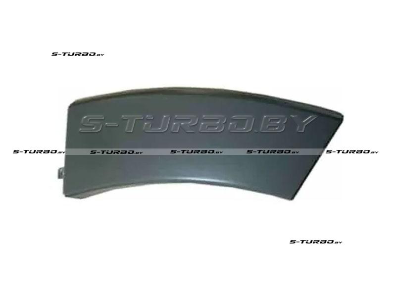 Накладка переднего бампера (правая) боковая, грунтованная