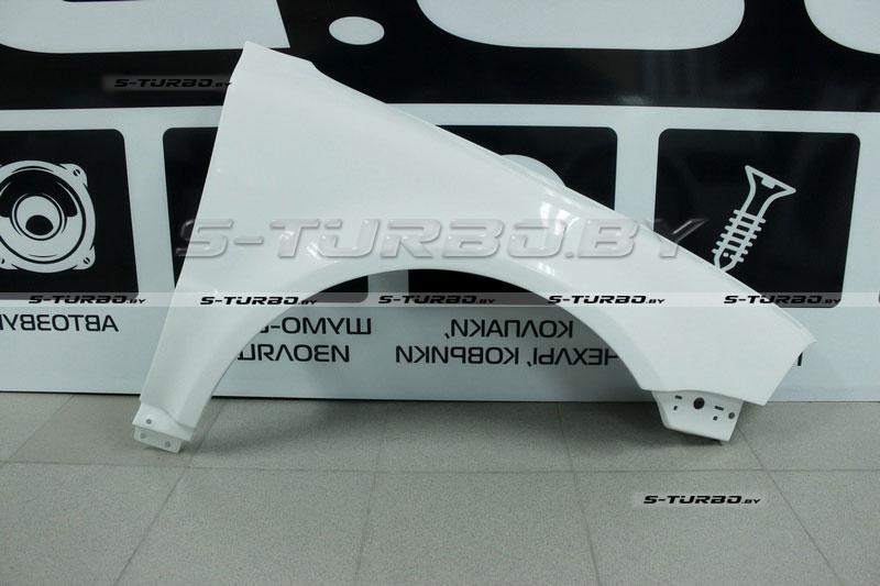 Крыло переднее (правое) 2003-2005, без отв. под повторитель, стеклопластик
