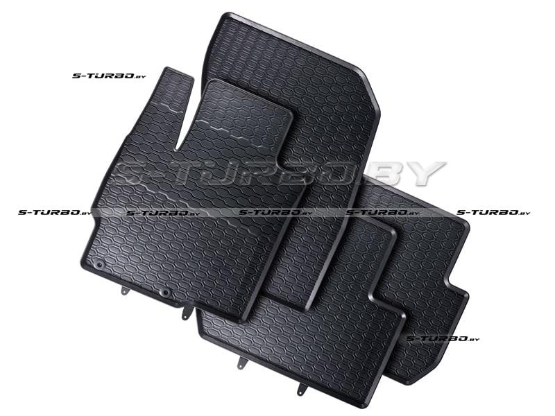 Коврики модельные резиновые в салон (низкий борт)