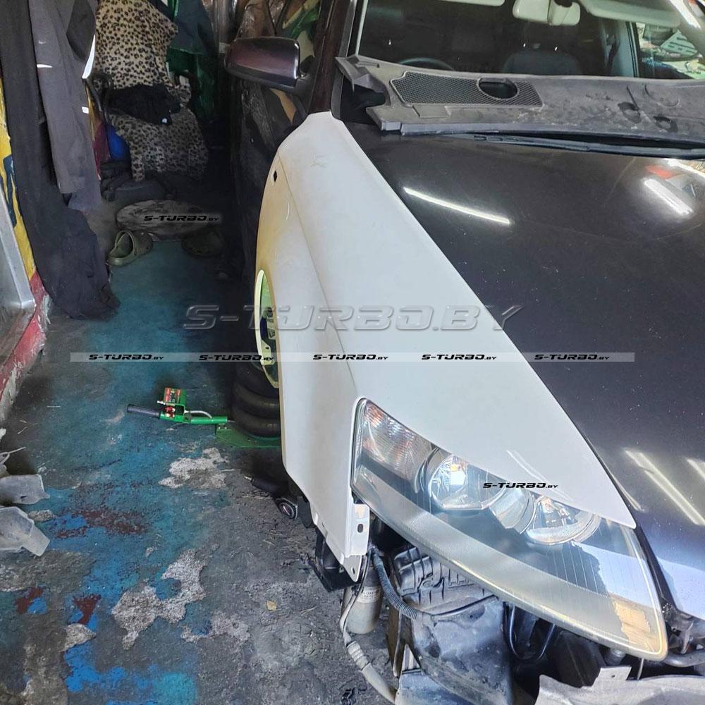 Крыло переднее (правое) стеклопластик