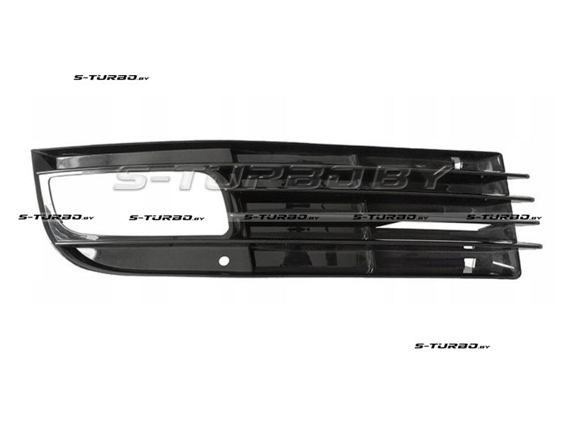 Решетка в бампер (правая) с отв. под противотуманку