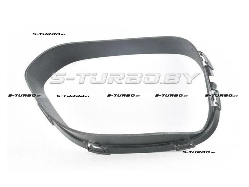 Решетка в бампер (левая) задняя, текстурная