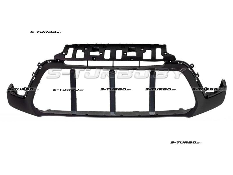 Бампер передний (черный) нижняя часть