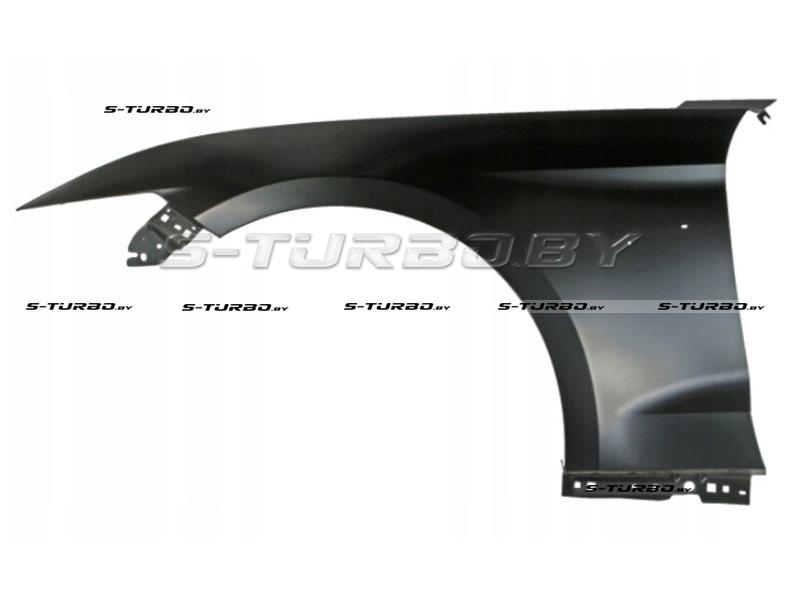 Крыло переднее (левое) с отв. под накладку, алюминий