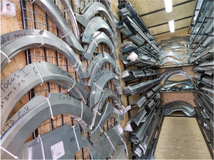 Склад для хранения арок и порогов